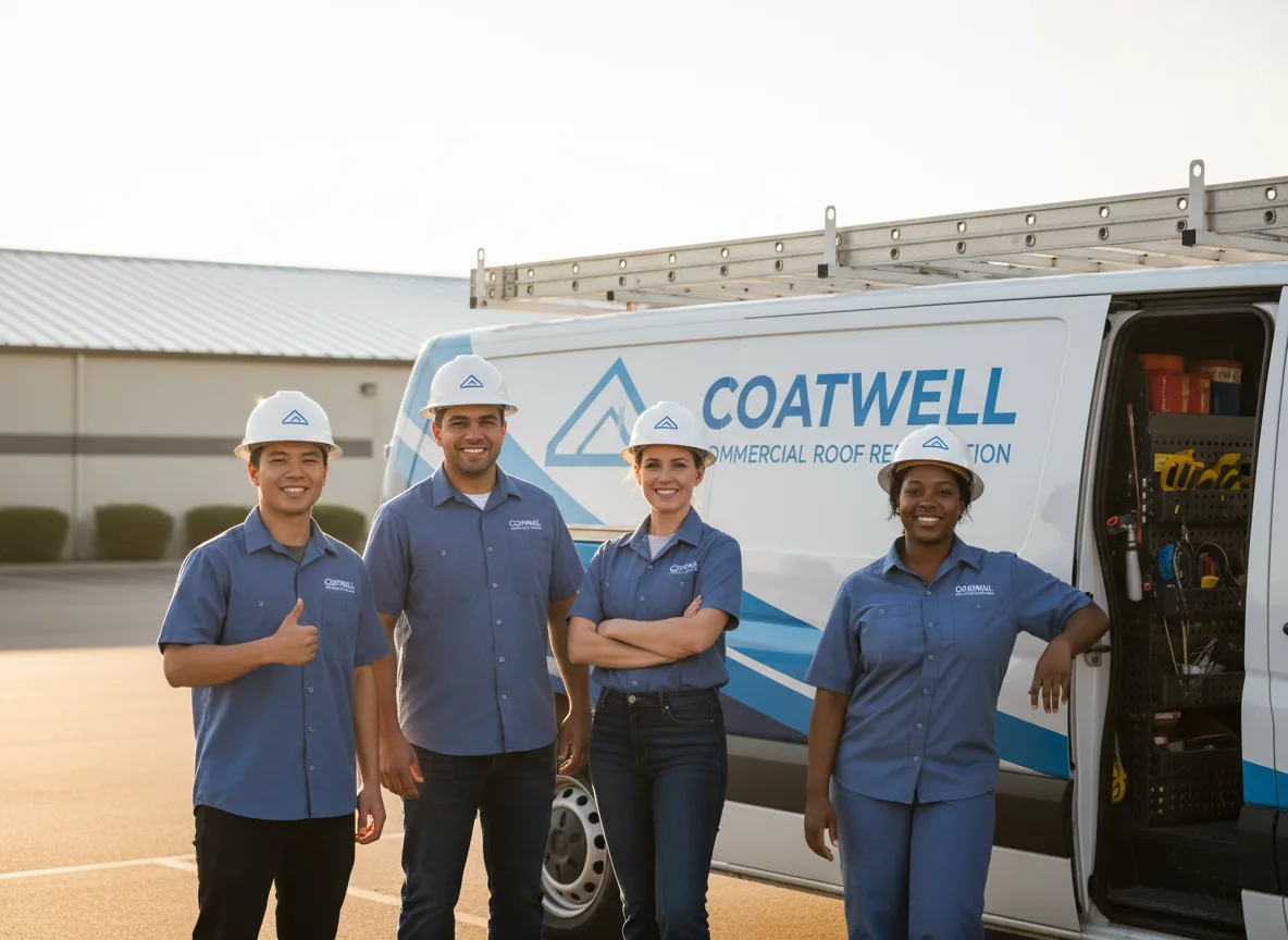 Commercial roof coating company in Welcome, MD